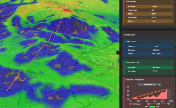 Cellular Coverage Heatmap