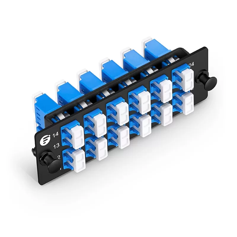 fiber Adapter Panel, 24 Fibers OS2 Single Mode